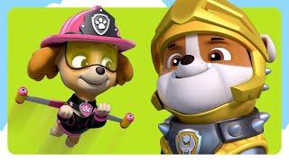 PAW Patrol Rescue Knights Missions MORE  | Spin Kids Cartoon Treehouse | Cartoons for Kids