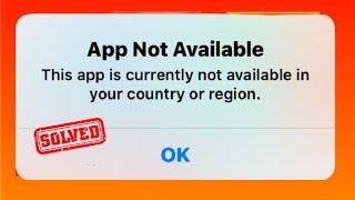 How to fix this App is currently not available in your country or region iOS 15 | 2021