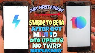 Stable to Beta Rom For MIUI 10 On Redmi 4 - Manish Prajapat