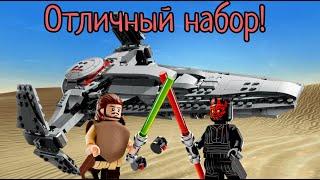 LEGO STAR WARS 75383 - СИТСКИЙ ЛАЗУТЧИК ДАРТА МОЛА Обзор (Darth Maul's Sith Infiltrator Review)