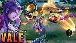 VALE BEST BUILD 2025 | BUILD TOP 1 GLOBAL VALE GAMEPLAY | MOBILE LEGENDS