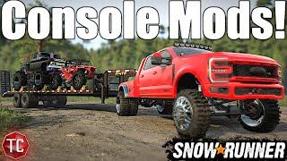 SnowRunner: CONSOLE MODS in 2024! BEST New Tow Rig!? (Xbox/PS4/PS5/PC Gameplay)