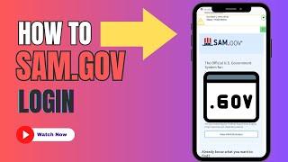 SAM.Gov Login:⏬Sam Gov Step By Step Guide To Login 2024 #samgov #login