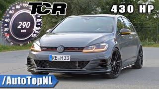 430HP VW Golf GTI TCR | ACCELERATION TOP SPEED POV & SOUND by AutoTopNL