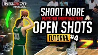 RELOCATION: TUTORIAL - Plays for Sharpshooters! Shoot More Open Shots!  | NBA 2K20 Mobile |