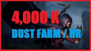 3.25 Extreme Dust/Gold Farm 4,000,000 Dust per Hour, 50k gold per Map.