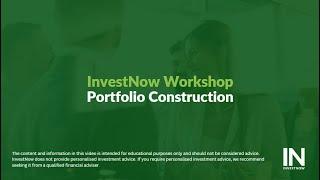 Workshop: Portfolio Construction