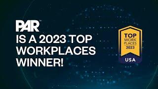 PAR is a Winner of the 2023 Top Workplaces USA Award by Energage