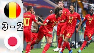 Belgium Vs Japan (3-2) FIFA World Cup 2018 Highlights Full English Commentary