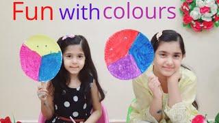 Learning and playing colours | kids fun and learning skills