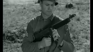 Schmeisser vs. Thompson vs. Grease Gun -- WW2 Submachine Guns