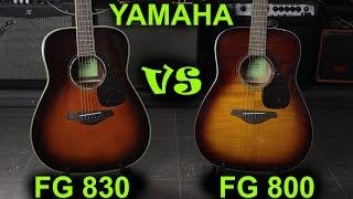 Yamaha FG800 VS Yamaha FG830  - Guitar Battle #18