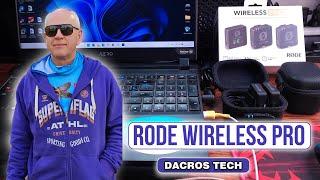  RODE WIRELESS PRO MICROPHONES: STEP-BY-STEP INSTALLATION AND SETUP! ️ | DACROS Tech