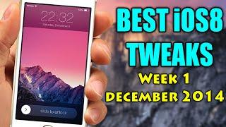 BEST iOS 8 Jailbreak Cydia Tweaks - Week 1 December 2014