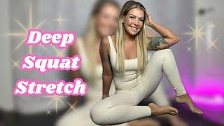 4K Stretching with Sunnie - Deep Squat Stretch