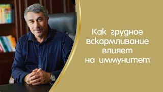 Как грудное вскармливание влияет на иммунитет? - Доктор Комаровски