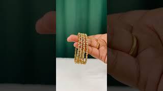 820/-..real gold replica.. Gold bangeles.. 9346589853