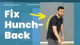 Fix Hunchback Posture (4 Exercises)