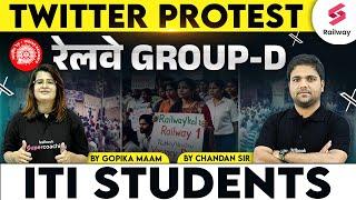 Railway Group D Twitter Campaign : RRB GROUP D TWITTER PROTEST | ITI STUDENTS