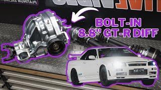 ULTIMATE GT-R UPGRADE: Installing our Bolt-In 8.8" Billet Rear Diff on a Nissan GT-R