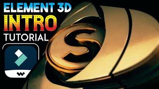 Free Filmora 3D Intro Template - How To Make Element 3D Intro In Filmora X/11