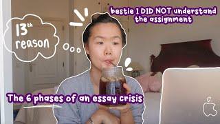 ESSAY CRISIS: writing a 2000 word essay in 4 hours