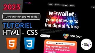 Créer un Site Web Moderne en HTML & CSS : Guide Complet pour Débutants (2024)