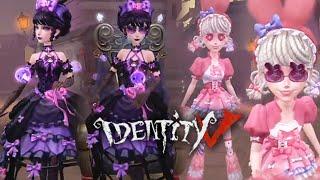 Identity V x Sanrio Part II Kuromi Mary & Melody Cheerleader GAMEPLAY PREVIEW they can wear Glasses