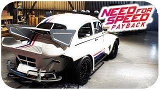 NEED FOR SPEED PAYBACK GAMEPLAY - VW Beetle Customization Gameplay - 'Herbie Fully Loaded'