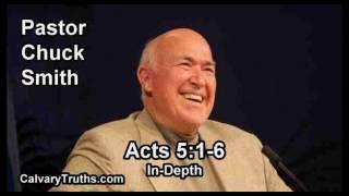 Acts 5:1-6 - In Depth - Pastor Chuck Smith - Bible Studies