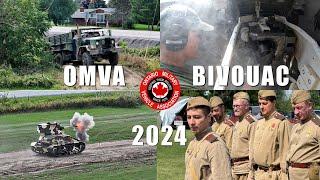 OMVA Bivouac 2024 - Military Vehicles and Battle Re-Enactments   4K