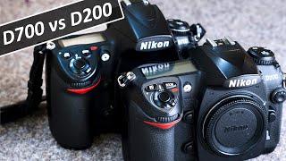 Nikon D200 vs Nikon D700 - CCD vs CMOS - A Quick Test