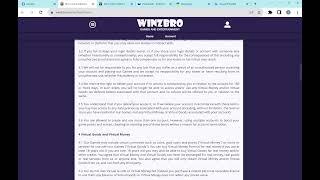 Winzbro ( gamezer.com) Terms and Conditions 2021