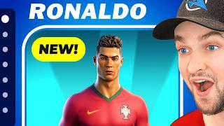 I Found Fortnite's *NEW* Ronaldo Skin!