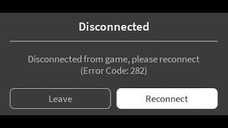 How to Fix ( ERROR CODE 282 ) on Roblox