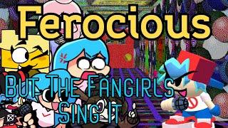 FNF Cover - Ferocious But The Fangirls Sing It (FNF MOD/COVER) (GOLDEN APPLE) (SKY FNF)