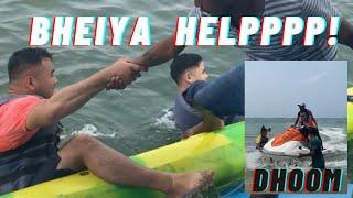 LUPKHRE YADRE  || RIDING JET SKI FOR THE FIRST TIME || KAYAKING || GOA