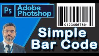 Photoshop Tutorial: Create Bar Code generator | Bar Code Pattern