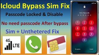 icloud Bypass With CELLULAR Fix for Passcode Locked & Disabled iPhone/iPad! details expained