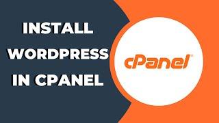 How to Install Wordpress in Cpanel ? Cpanel Tips & Tricks