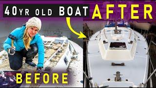 OLD BOAT MADE NEW | Sailing Florence Refit Ep.178