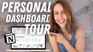 Personal Dashboard Tour | My Daily Notion Hub