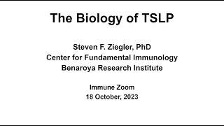 The biology of TSLP