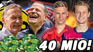 MEGA-SUMME für BAYERN & BVB! TRANSFER-BOMBE bei BARÇA!  | KickNews