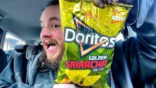 Brandon's Sampler Platter: Doritos, NEW Golden Sriracha Flavor Chips