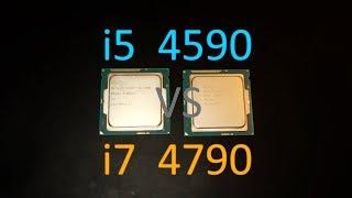 CPU Upgrade: i5 4590 vs. i7 4790