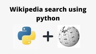 Wikipedia Search using Python