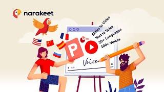 Narakeet: Create Narrated Videos Quickly!