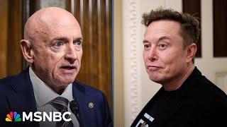 Musk calls Sen. Mark Kelly a 'traitor' over his social media posts in support of Ukraine