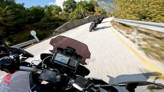 Mountain chase pt.2 | YAMAHA TRACER 900 x YAMAHA TDM 900 x  TRIUMPH TIGER 1050 [4K]